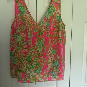 Lilly Pulitzer Pink Sleeveless Tank Top